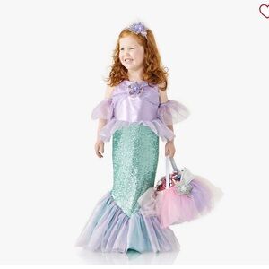 Pottery Barn Kids Ariel Mermaid Halloween Costume - 6T